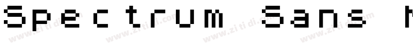 Spectrum Sans Medium字体转换